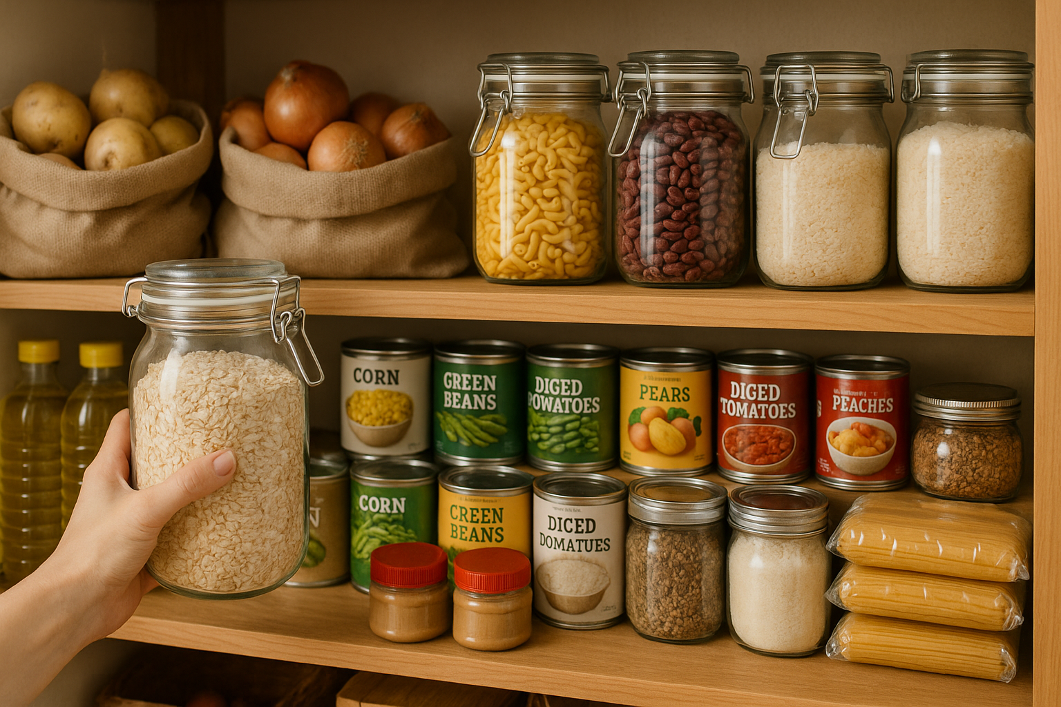 How to Start a Simple Home Food Storage System