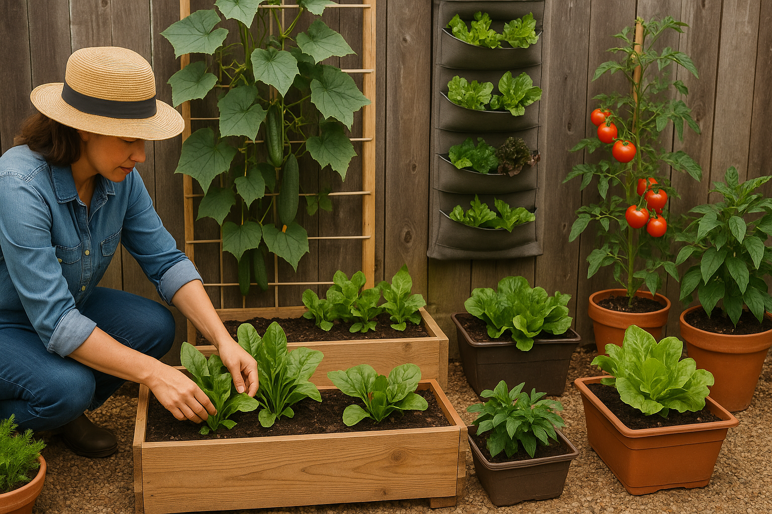 10 Easy Ways to Grow Vegetables in Small Spaces